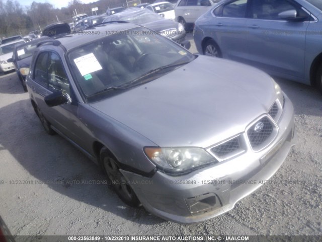 JF1GG67646H818130 - 2006 SUBARU IMPREZA 2.5I SPORTS WAGON SILVER photo 1