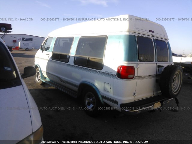 2B6HB21YXTK118027 - 1996 DODGE RAM VAN B2500 WHITE photo 3