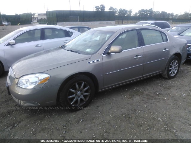 1G4HD572X7U164429 - 2007 BUICK LUCERNE CXL BEIGE photo 2