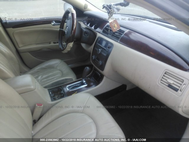 1G4HD572X7U164429 - 2007 BUICK LUCERNE CXL BEIGE photo 5