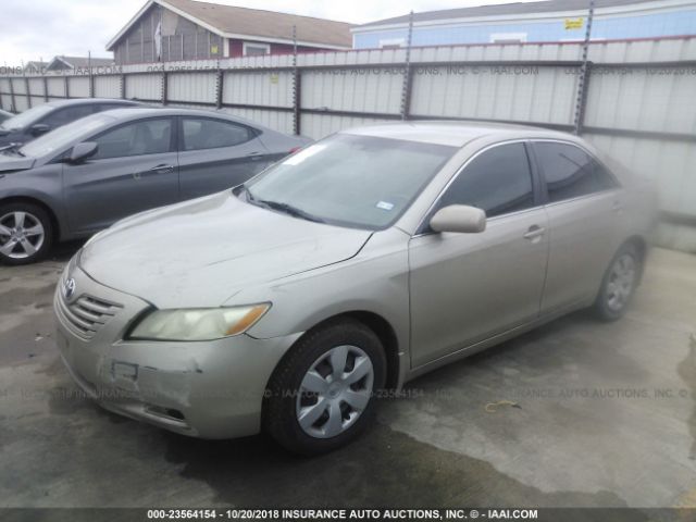 4T1BE46K88U790853 - 2008 TOYOTA CAMRY CE/LE/XLE/SE GOLD photo 2