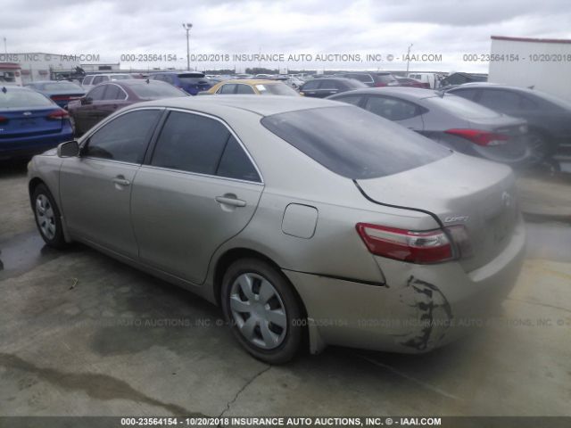 4T1BE46K88U790853 - 2008 TOYOTA CAMRY CE/LE/XLE/SE GOLD photo 3