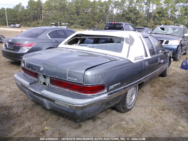 1G4BT5379PR409637 - 1993 BUICK ROADMASTER LIMITED GRAY photo 4