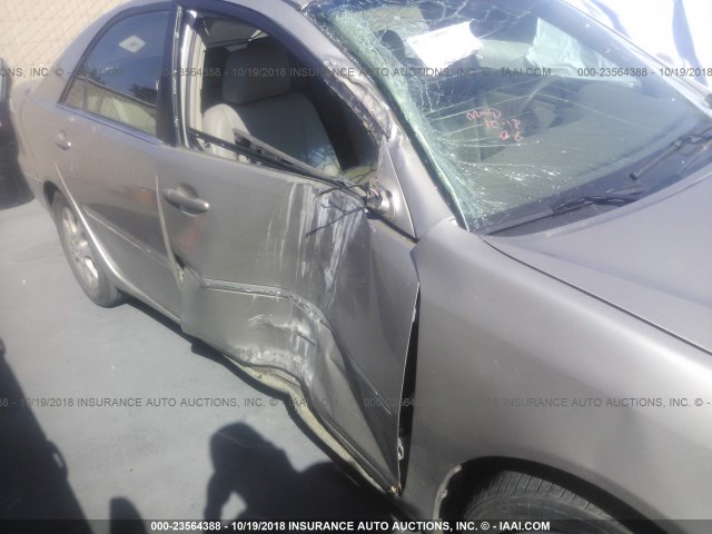 4T1BF30K35U618600 - 2005 TOYOTA CAMRY LE/XLE/SE 金色 照片 6