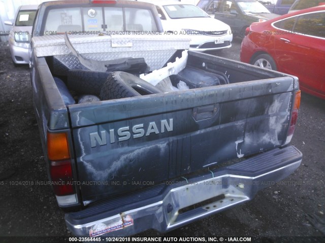 1N6SD11S1RC325526 - 1994 NISSAN TRUCK XE GRAY photo 6