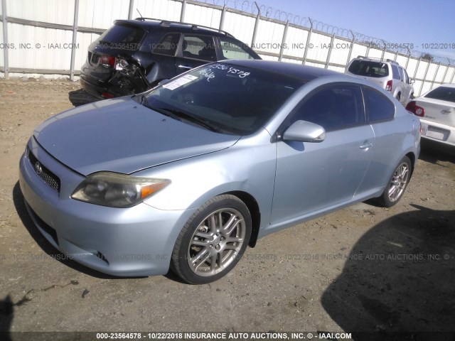 JTKDE177070167408 - 2007 TOYOTA SCION TC 浅蓝色 照片 2