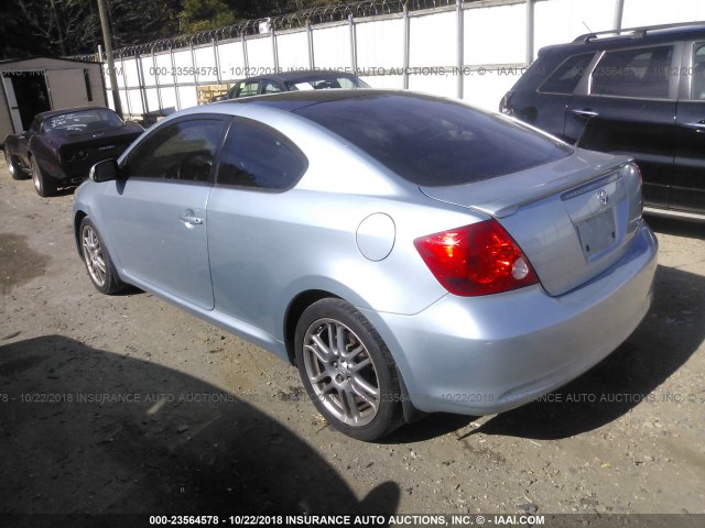 JTKDE177070167408 - 2007 TOYOTA SCION TC 浅蓝色 照片 3