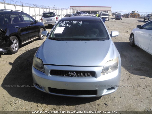 JTKDE177070167408 - 2007 TOYOTA SCION TC 浅蓝色 照片 6