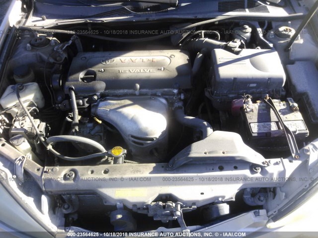 4T1BE30K02U594108 - 2002 TOYOTA CAMRY LE/XLE/SE 棕色 照片 10