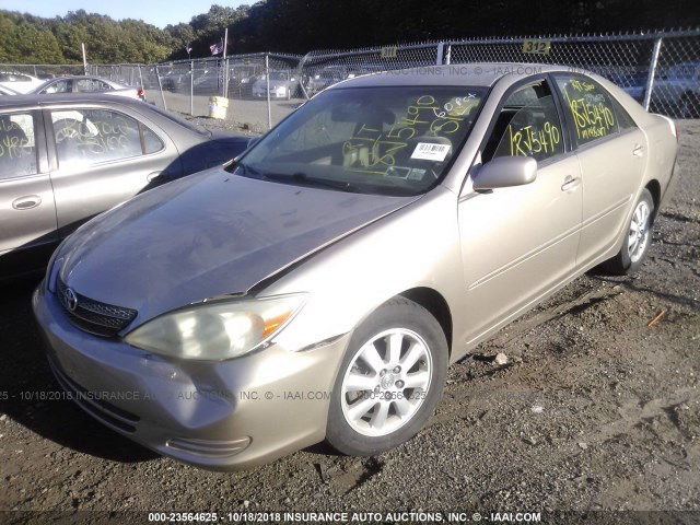 4T1BE30K02U594108 - 2002 TOYOTA CAMRY LE/XLE/SE 棕色 照片 2