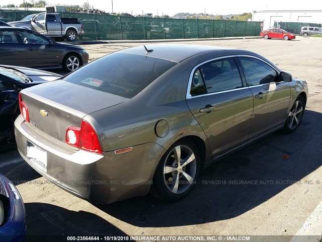 1G1ZC5E17BF156560 - 2011 CHEVROLET MALIBU 1LT Pewter photo 4