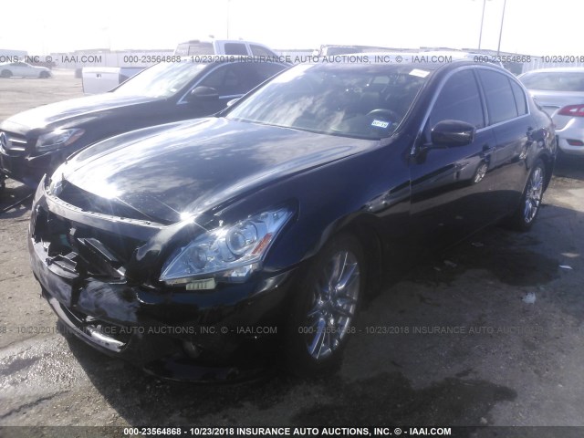 JN1CV6AP4CM936118 - 2012 INFINITI G37 SPORT BLACK photo 2