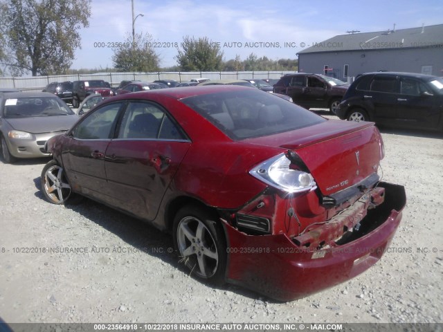 1G2ZG58NX74163875 - 2007 PONTIAC G6 SE RED photo 3