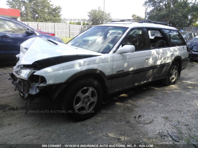 4S3BG6859W7618652 - 1998 SUBARU LEGACY 30TH ANN OUTBACK/LTD/SPT WHITE photo 2