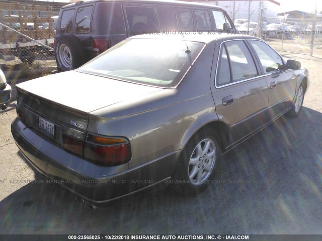 1G6KS54YX3U279604 - 2003 CADILLAC SEVILLE SLS GRAY photo 4