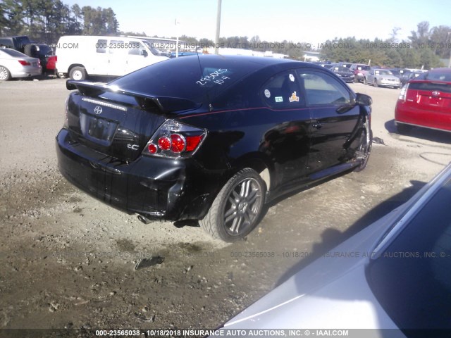 JTKDE167480252173 - 2008 TOYOTA SCION TC 黑色 照片 4