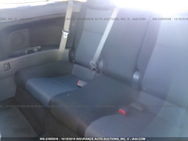 JTKDE167480252173 - 2008 TOYOTA SCION TC 黑色 照片 8