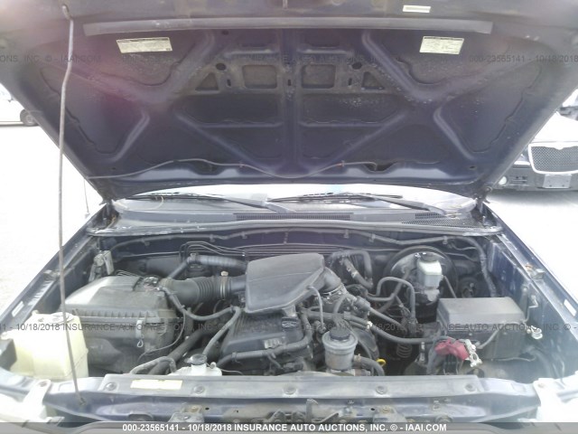 5TETX22NX6Z247080 - 2006 TOYOTA TACOMA ACCESS CAB ლურჯი ფოტო 10