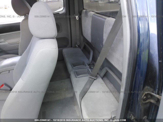 5TETX22NX6Z247080 - 2006 TOYOTA TACOMA ACCESS CAB ლურჯი ფოტო 8