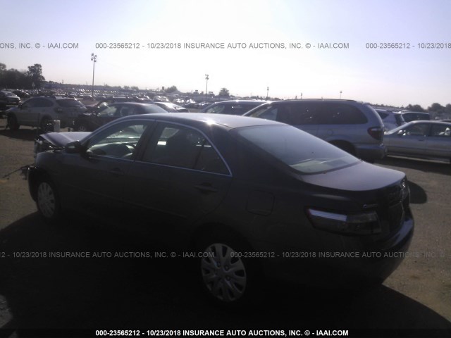 4T1BE46K27U671288 - 2007 TOYOTA CAMRY NEW GENERAT CE/LE/XLE/SE GRAY photo 3