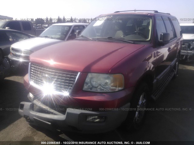 1FMEU15W43LC39868 - 2003 FORD EXPEDITION XLT RED photo 2