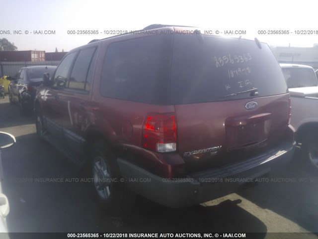 1FMEU15W43LC39868 - 2003 FORD EXPEDITION XLT RED photo 3