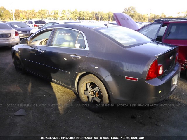 1G1ZB5E13BF129116 - 2011 CHEVROLET MALIBU LS 棕色 照片 3