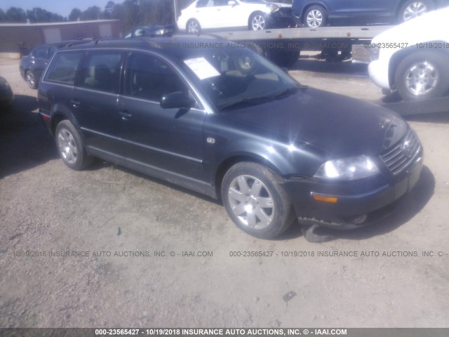 WVWWH63BX2E276050 - 2002 VOLKSWAGEN PASSAT GLX GRAY photo 1