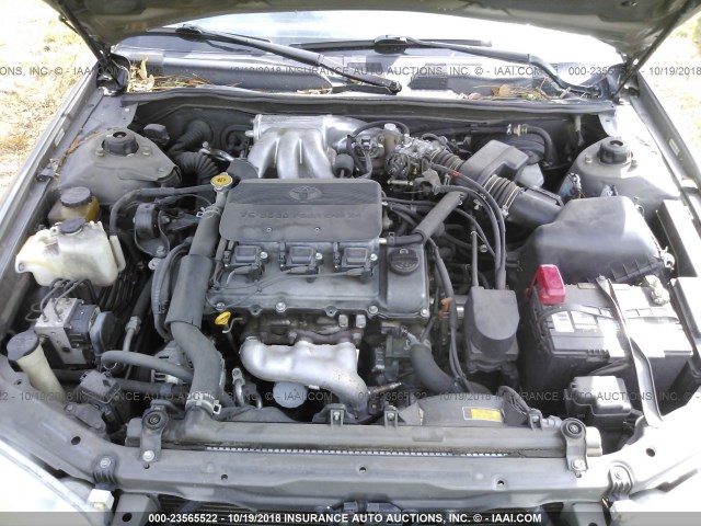 4T1BF22K8YU112708 - 2000 TOYOTA CAMRY LE/XLE GRAY photo 10