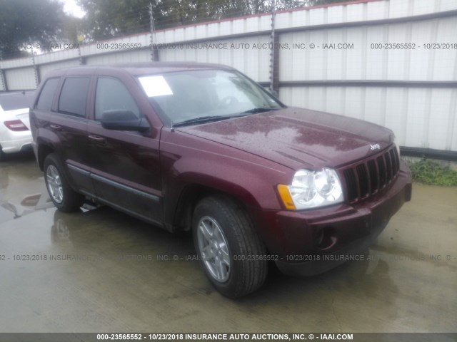 1J8GS48K07C597710 - 2007 JEEP GRAND CHEROKEE LAREDO/COLUMBIA/FREEDOM RED photo 1