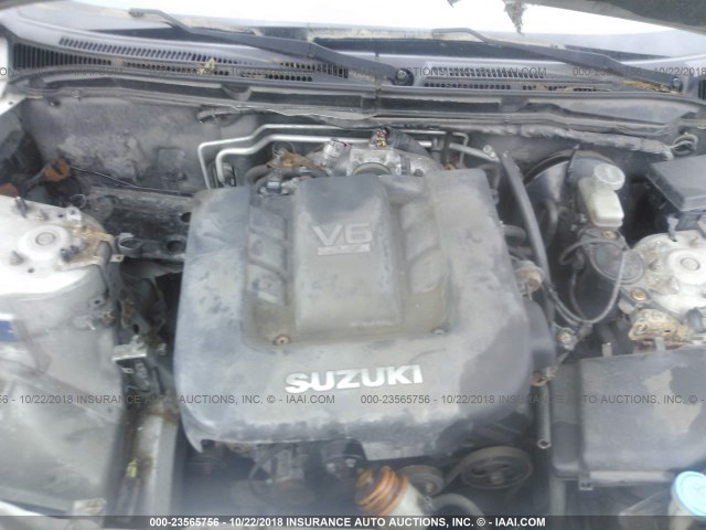 JS3TD943664100293 - 2006 SUZUKI GRAND VITARA PREMIUM SILVER photo 10