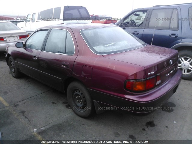 JT2BG12K7T0377298 - 1996 TOYOTA CAMRY DX/LE/XLE MAROON photo 3