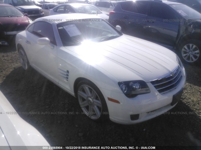 1C3AN69L94X007455 - 2004 CHRYSLER CROSSFIRE LIMITED WHITE photo 1