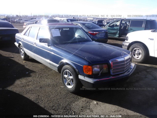 WDB12603712010151 - 1981 MERCEDES-BENZ 2 DOOR  BLUE photo 1