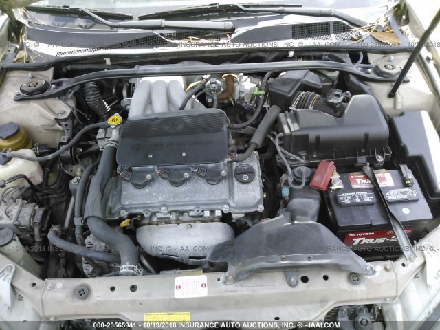 4T1BF32K22U029479 - 2002 TOYOTA CAMRY LE/XLE/SE 金色 照片 10