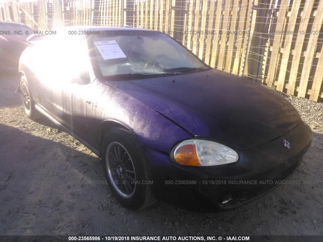 JHMEH6263VS005822 - 1997 HONDA CIVIC DEL SOL SI PURPLE photo 1