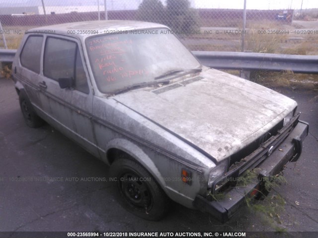 1793798562 - 1979 VOLKSWAGON RABBIT  GREEN photo 1