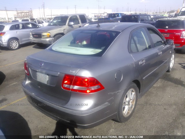 YS3FD49Y761000362 - 2006 SAAB 9-3 GRAY photo 4