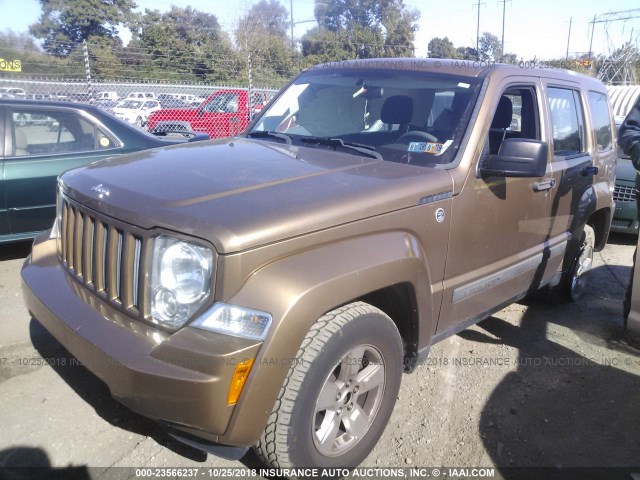 1C4PJMAK8CW138079 - 2012 JEEP LIBERTY SPORT GOLD photo 2