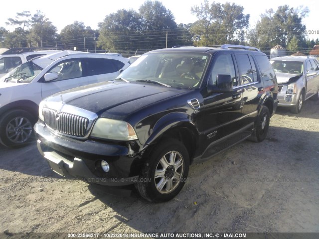 5LMEU88H03ZJ23731 - 2003 LINCOLN AVIATOR 黑色 照片 2