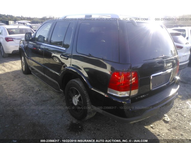 5LMEU88H03ZJ23731 - 2003 LINCOLN AVIATOR 黑色 照片 3