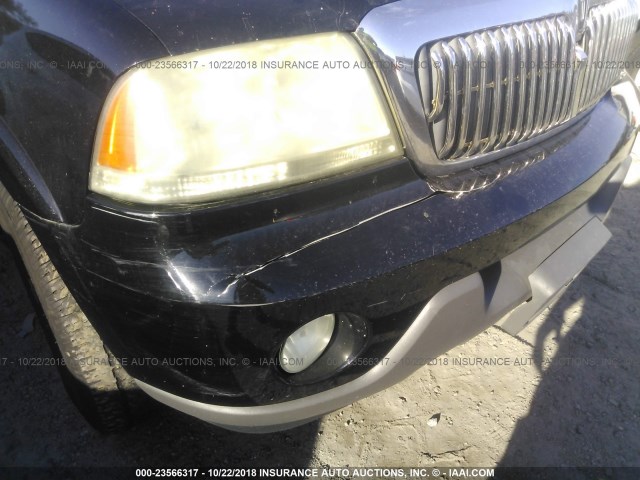 5LMEU88H03ZJ23731 - 2003 LINCOLN AVIATOR 黑色 照片 6