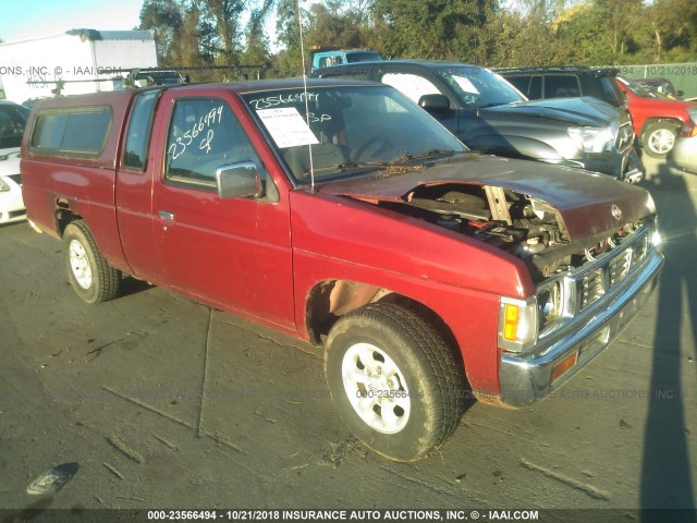 1N6SD16S4VC380507 - 1997 NISSAN TRUCK KING CAB SE/KING CAB XE RED photo 1