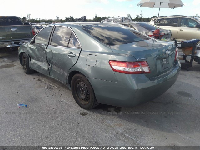 4T1BF3EK4AU530819 - 2010 TOYOTA CAMRY SE/LE/XLE GREEN photo 3