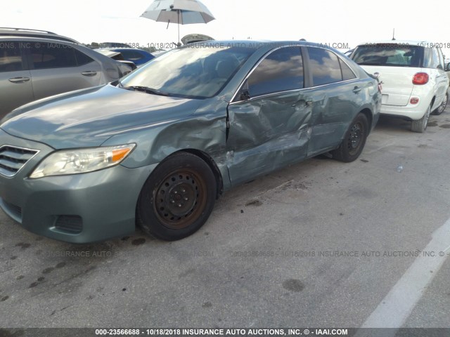 4T1BF3EK4AU530819 - 2010 TOYOTA CAMRY SE/LE/XLE GREEN photo 6