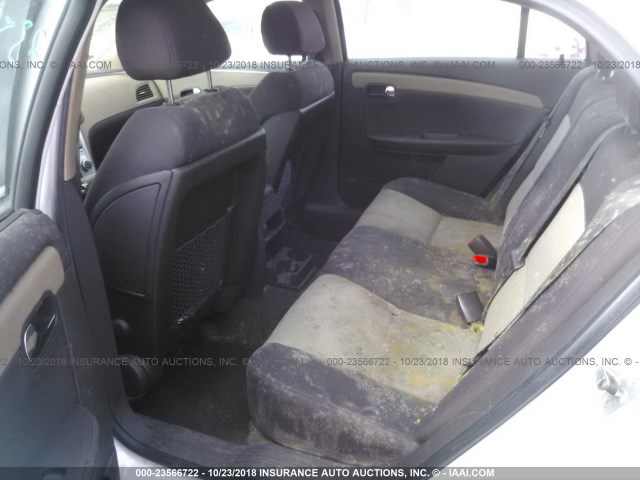 1G1ZG57B894251371 - 2009 CHEVROLET MALIBU LS თეთრი ფოტო 8