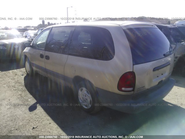 1B4GP44G5WB777714 - 1998 DODGE GRAND CARAVAN SE/SPORT BEIGE photo 3