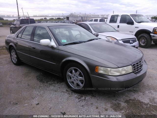 1G6KY54991U171608 - 2001 CADILLAC SEVILLE STS BROWN photo 1