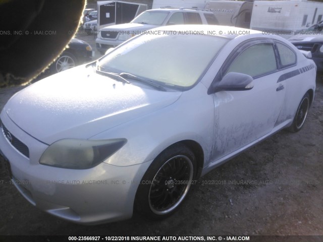 JTKDE177560131972 - 2006 TOYOTA SCION TC Gümüş foto 2