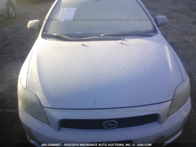JTKDE177560131972 - 2006 TOYOTA SCION TC Gümüş foto 6